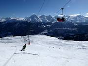 Slopes at the Gendusas chairlift