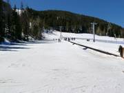 Easy slope with conveyor belt