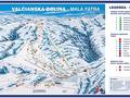 Trail map Valčianska Dolina – Valča (Snowland)