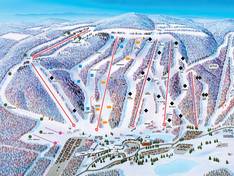 Trail map Devil's Head