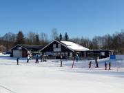Ski hut at the valley station