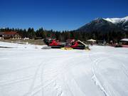 Snow groomers are ready