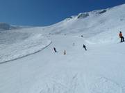 Descent to Tignes 1800 Les Boisses