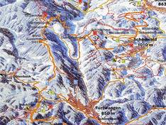 Trail map Rössle-Lift – Schönwald im Schwarzwald
