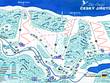 Trail map of the ski resort Český Jiřetín