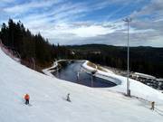 Storage pond at Arber