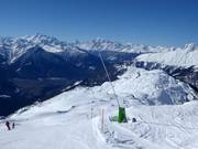 Snowmaking with lances