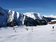 Ideal slopes for beginners at Ahorn – flat and wide