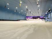 Wide ski slope in the Ski Egypt indoor ski hall
