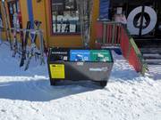 Waste separation in the SilverStar ski area