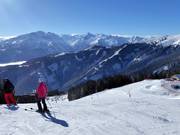 View over the ski resort.