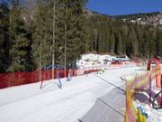 Children's area run by Alleghe ski school