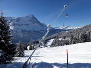 Snowmaking with snow lances in the First ski area
