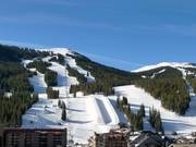 View of the slopes at Copper Mountain