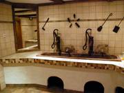 Very stylish: the sanitary facilities.