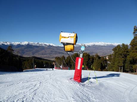 Snow reliability Pyrenees – Snow reliability La Molina/Masella – Alp2500