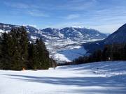 The difficult slope Reiterfeichte