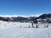 Children's ski course in Courchevel
