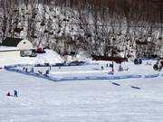 Practice area with conveyor belt in Grand Hirafu
