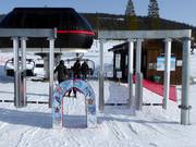 Children's access in the Idre Himmelfjäll ski area