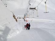 Schlepplift Mittelstation - T-bar