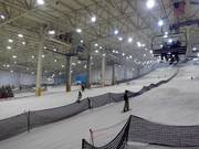 View of the complete Big Snow American Dream indoor ski area