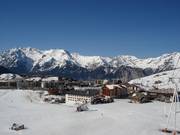The resort of Alpe d'Huez