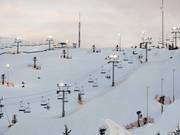 View of the slopes at Canada Olympic Park
