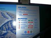 Information about the open lifts at the valley station