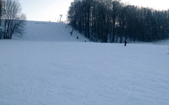 Skiing near Essingen