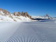 Perfect slope in San Martino di Castrozza