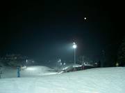 Night skiing