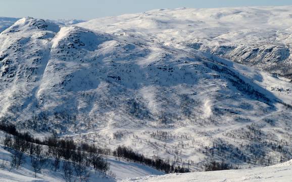 Ski resorts for advanced skiers and freeriding Aust-Agder – Advanced skiers, freeriders Hovden