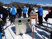 Waste separation in the ski area