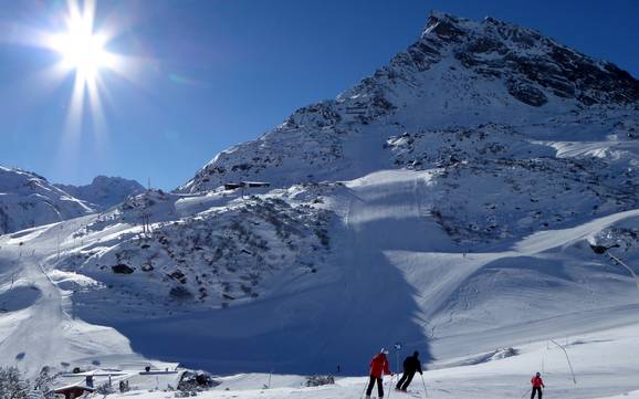 Skiing near Galtür