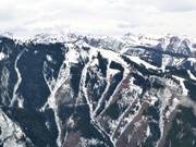 View of the Temerity and Steeplechase runs