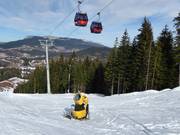Snow cannon in the Ravna Planina ski resort