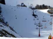 Steep slope into the valley