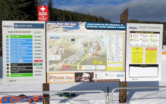 Kananaskis Country: orientation within ski resorts – Orientation Nakiska