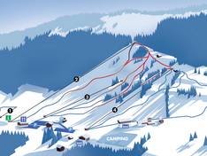 Trail map Hochlitten – Riefensberg