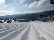 Groomed Zeigerabfahrt