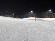 Night skiing