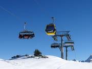 Kombibahn Penken - Combined installation (8 pers. chair and 10 pers. gondola)