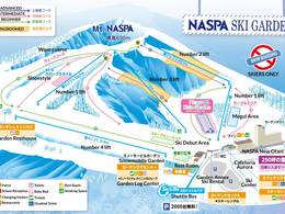 Trail map Naspa Ski Garden