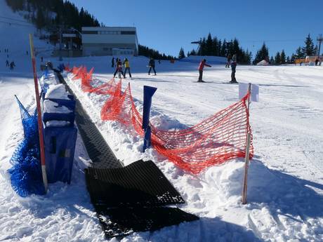 Ski school area run by the Skischule Goldeck