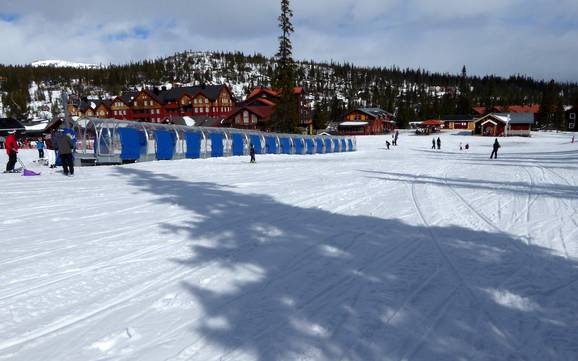 Family ski resorts Härjedalen – Families and children Vemdalsskalet