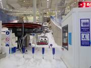 The valley station is monitored by staff.