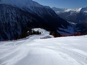 Challenging valley run