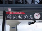 Information at the 8-seater chairlift Kapellen