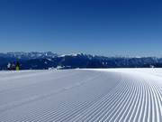 Perfect slope grooming on the Gerlitzen